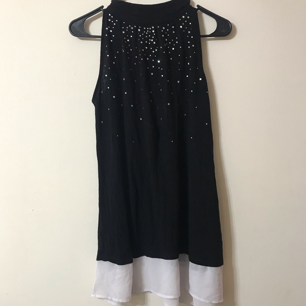 Black & White Blouse